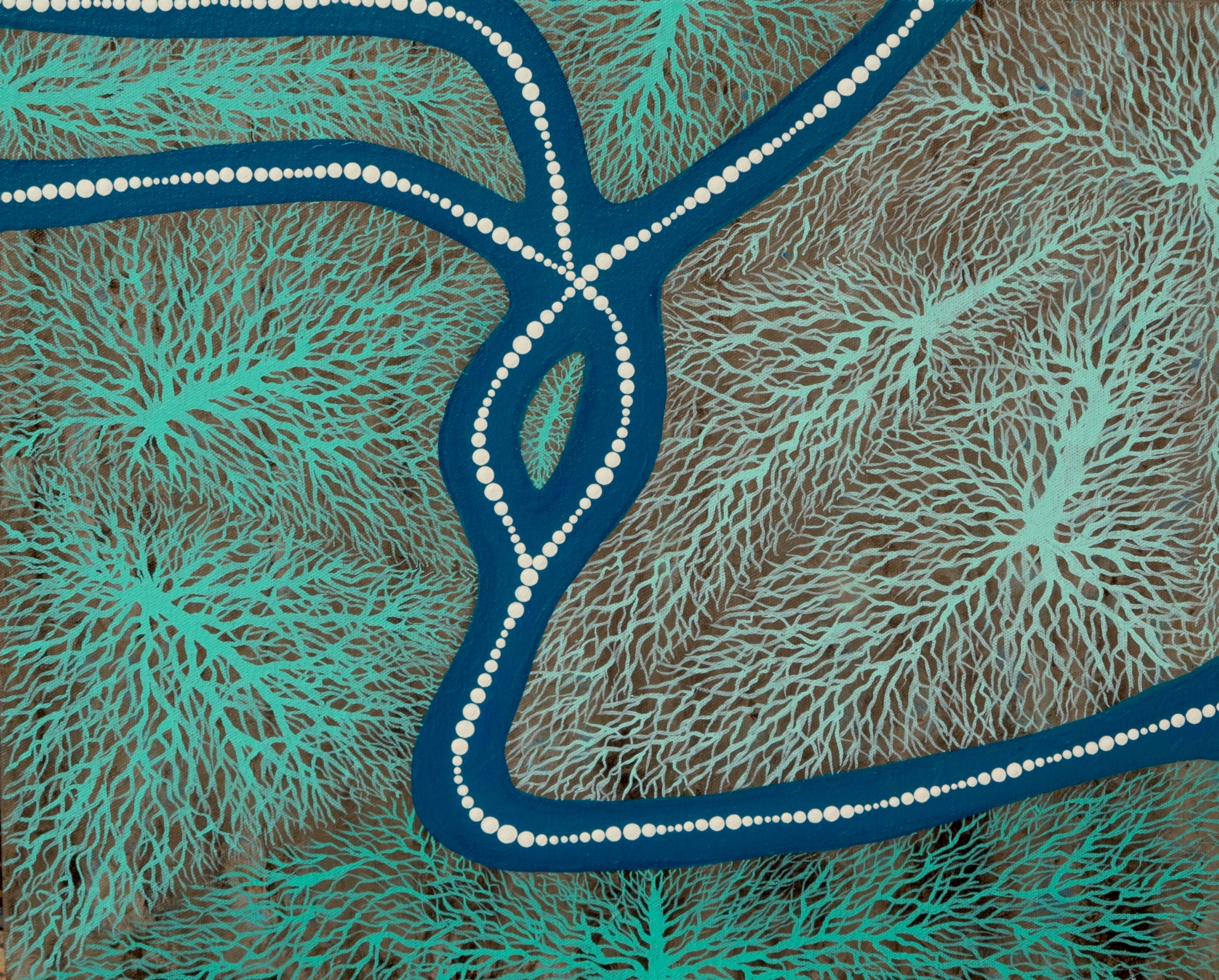 <p>Blue-Hole Dalmeny, Natalie Bateman, (2012).</p>
