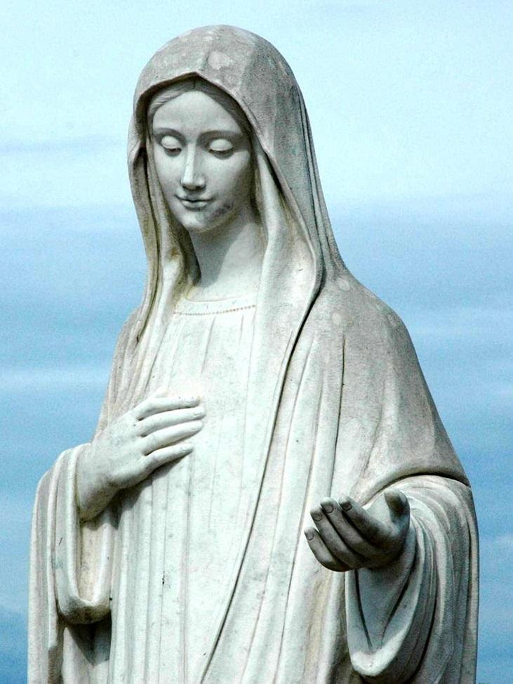 <p><em>Statue of Our Lady of Medjugorje.</em> Image source: Wikimedia Commons.</p>